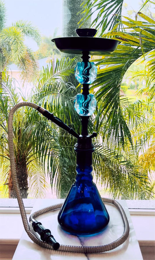 Blue Dolphin Single Hose Hookah